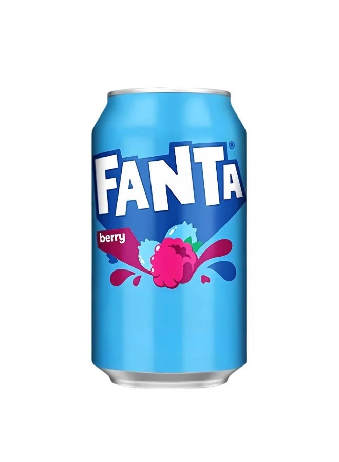 فانتا مشروب فانتا التوت المستورد من الولايات المتحدة الأمريكية – عبوة 12 (علب 355 مل) - Image 1